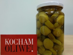 Oliwki zielone Manzanilla z ogórkiem 370 gr