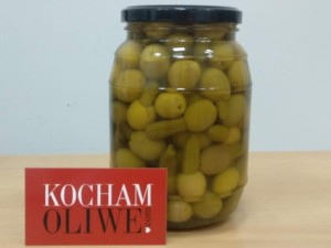 Oliwki Manzanilla z ogórkiem 950g (550g)