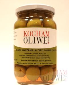 Oliwki zielone Manzanilla bez pestki 370g